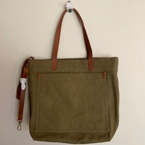 Madewell Canvas Medium Transport Tote